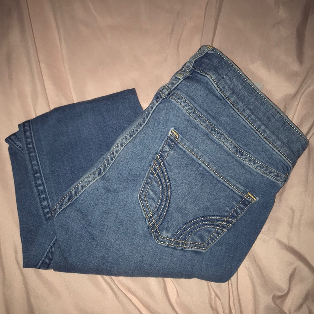 hollister jean leggings